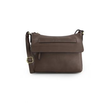 Geanta crossbody din piele cu bareta ajustabila