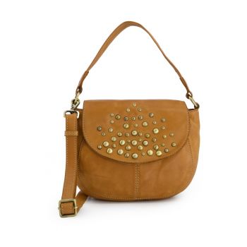 Geanta crossbody din piele cu clapeta