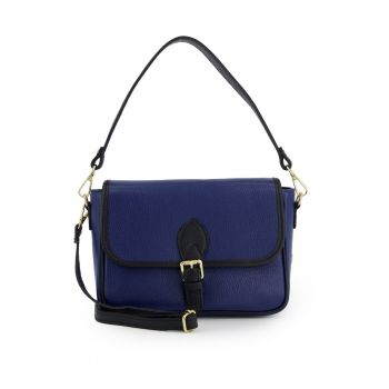 Geanta crossbody din piele cu fermoar
