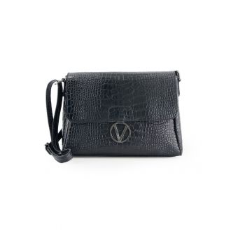 Geanta crossbody din piele cu model reptila