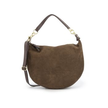 Geanta crossbody din piele indoarsa