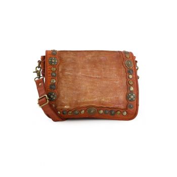 Geanta crossbody din piele naturala