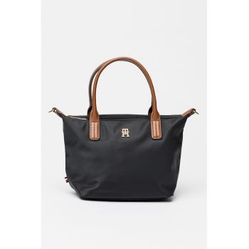 Geanta cu bareta de umar si detaliu logo