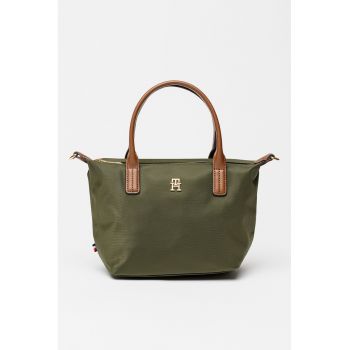 Geanta cu bareta de umar si detaliu logo