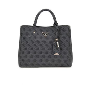 Geanta cu bareta de umar si model monograma