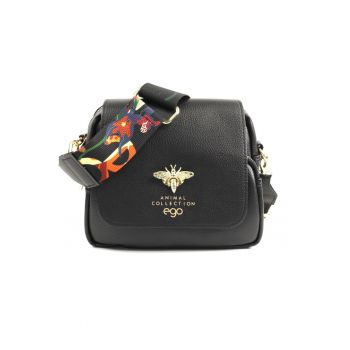 Geanta dama piele eco negru EMG343RA 030025JZ