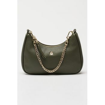 Geanta de piele ecologica cu etui mic decorativ