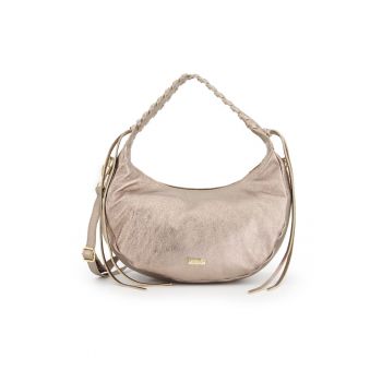 Geanta de umar cu aspect metalic