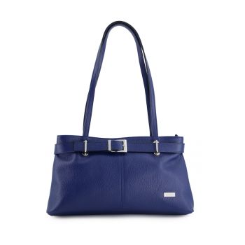 Geanta de umar din piele cu aspect granulat