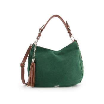 Geanta de umar din piele intoarsa