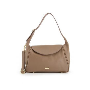 Geanta de umar din piele naturala cu curea reglabila