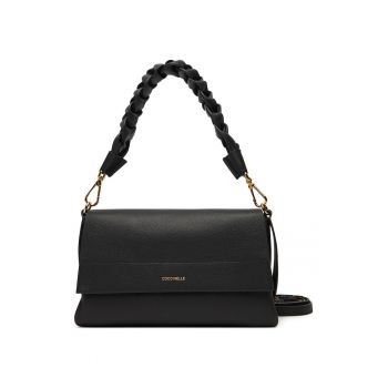 Geanta din piele cu bareta de umar Boheme