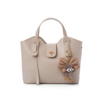 Geanta din piele ecologica cu accesoriu detasabil