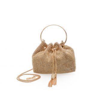 Geanta EPICA aurie, 8011, din material textil