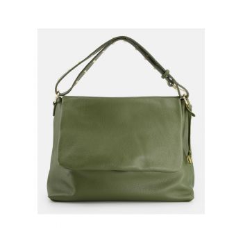 Geanta Messenger din piele naturala