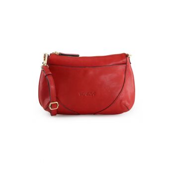 Geanta messenger din piele naturala