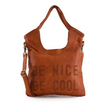 Geanta shopper din piele naturala