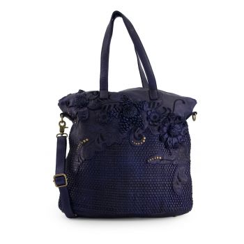 Geanta shopper din piele naturala