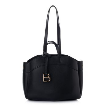 Geanta tote din piele ecologica cu barete multiple