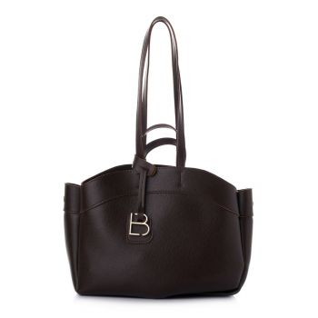 Geanta tote din piele ecologica cu barete multiple