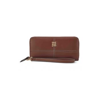 Portofel de piele ecologica cu fermoar