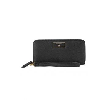 Portofel de piele ecologica cu fermoar Mary