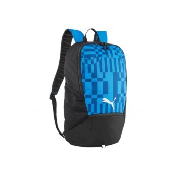 Rucsac unisex pentru drumetie -  Poliester - Inchidere cu fermoar - Albastru/Negru