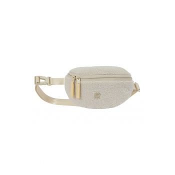 Borseta din material teddy cu fermoar