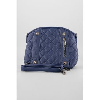 Geanta crossbody de piele ecologica cu bareta detasabila