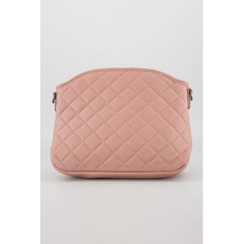 Geanta crossbody de piele ecologica cu bareta detasabila