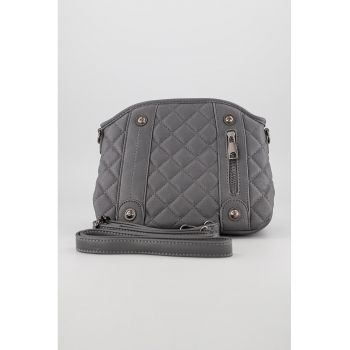 Geanta crossbody de piele ecologica cu bareta detasabila