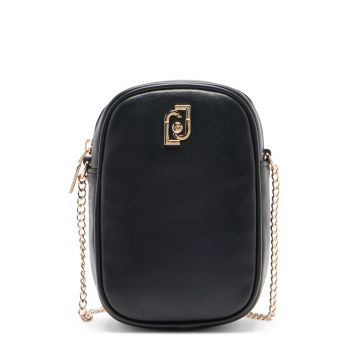 Geanta crossbody din piele ecologica cu bareta din lant