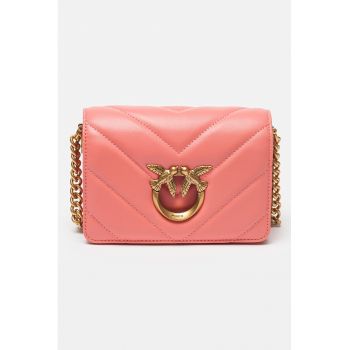 Geanta crossbody din piele Love Click