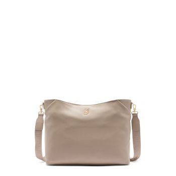 Geanta cu bareta de umar si detaliu logo