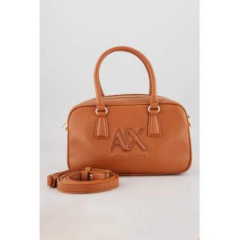 Geanta cu maner si broderie logo