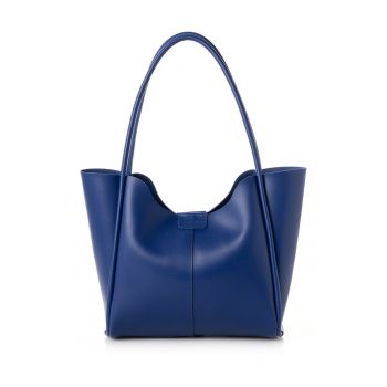 Geanta cu manere fixe - Albastru