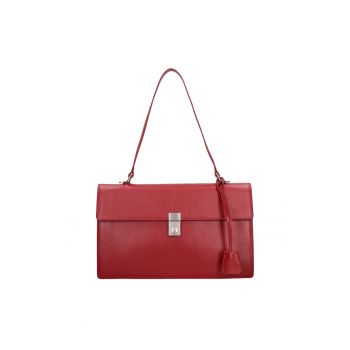Geanta de piele cu bareta de umar Ereba Ultra
