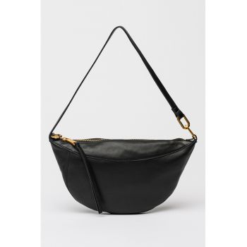 Geanta de piele cu bareta de umar Luna
