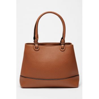 Geanta de piele ecologica cu 2 compartimente