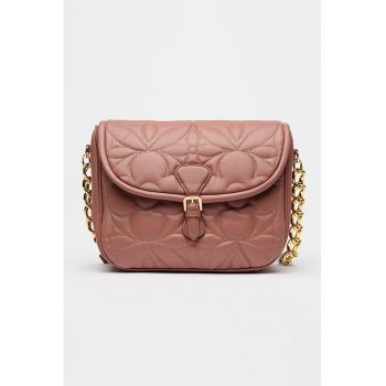 Geanta de piele ecologica cu aspect matlasat