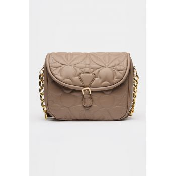 Geanta de piele ecologica cu aspect matlasat