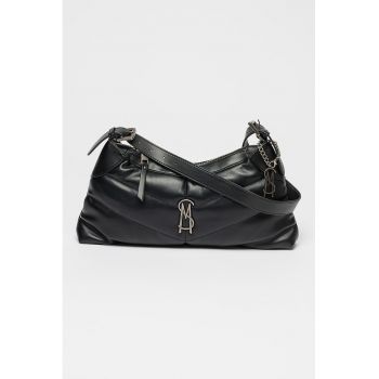 Geanta de piele ecologica cu bareta de umar Gal