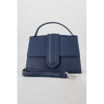 Geanta de piele ecologica cu maner si bareta detasabila