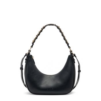 Geanta din piele ecologica cu bareta aditionala de umar