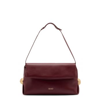 Geanta pliabila din piele ecologica cu bareta de umar