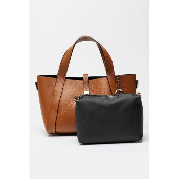 Geanta shopper din piele