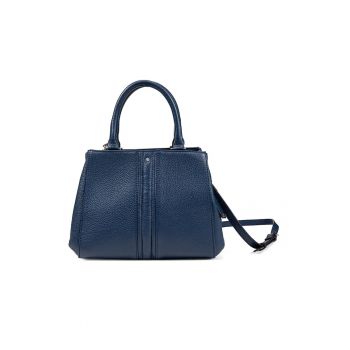 Geanta uni de piele cu bareta detasabila