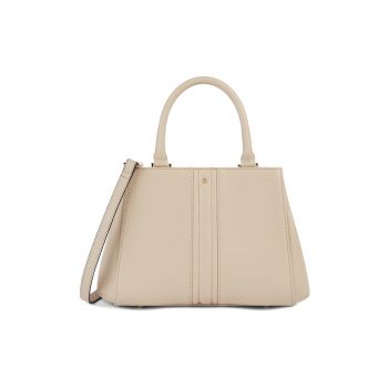 Geanta uni de piele cu bareta detasabila