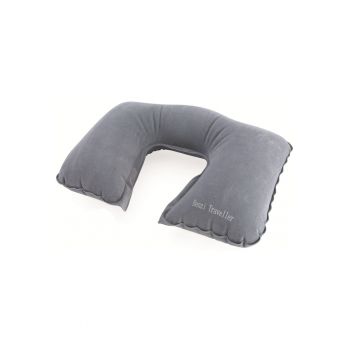 Perna gonflabila pentru calatorie - Gri