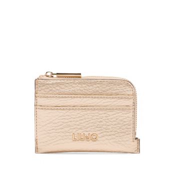 Portcart cu detaliu cu logo metalic